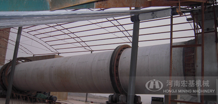 宏基機械為山東客戶總承包建設的日產2000噸烘干生產線