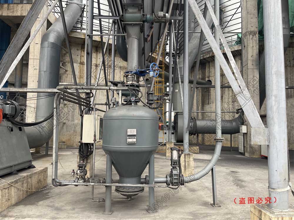 煅燒焦粉除塵灰氣力輸送