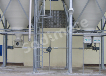 帶角度副螺旋輸送機