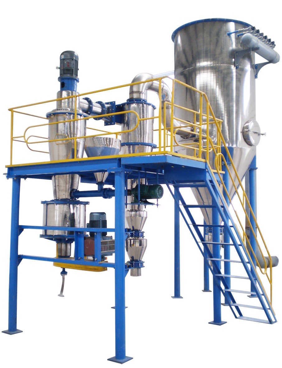 PQW 流化床氣流粉碎磨機 PQW 流化床氣流粉碎磨機